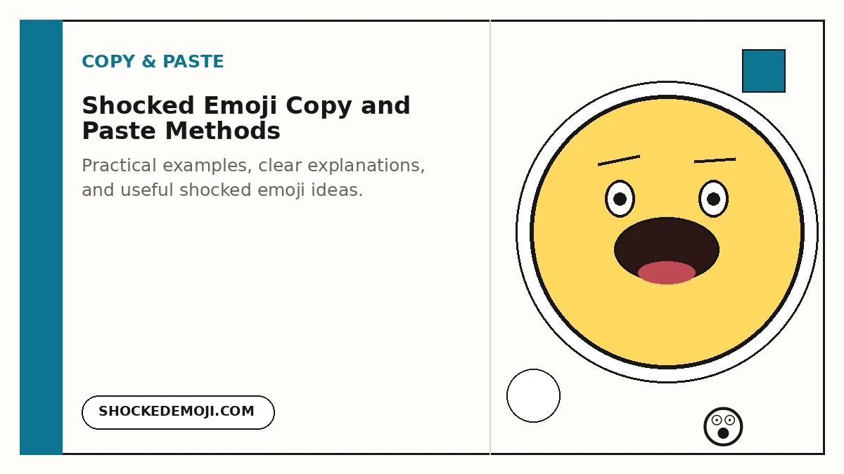 Shocked Emoji Copy and Paste Methods cover image